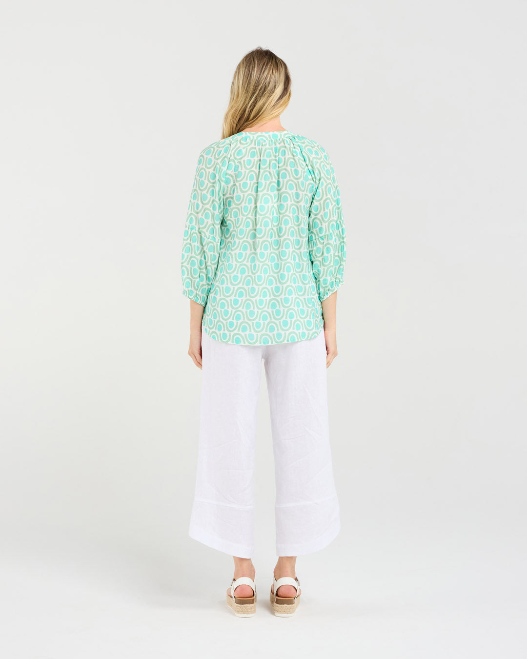 Colette Gathered Sleeve Top