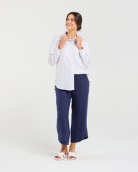 Nina Print Back Shirt