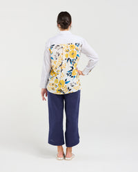 Nina Print Back Shirt