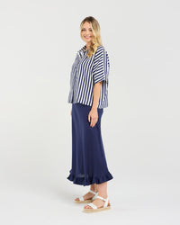 Cecile Boxy Shirt - Stripe