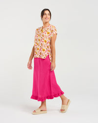 Octivia Scoop Hem Top