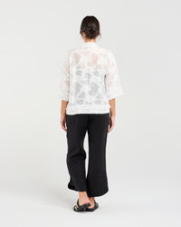 Nanette Fringe Trim Cover-up
