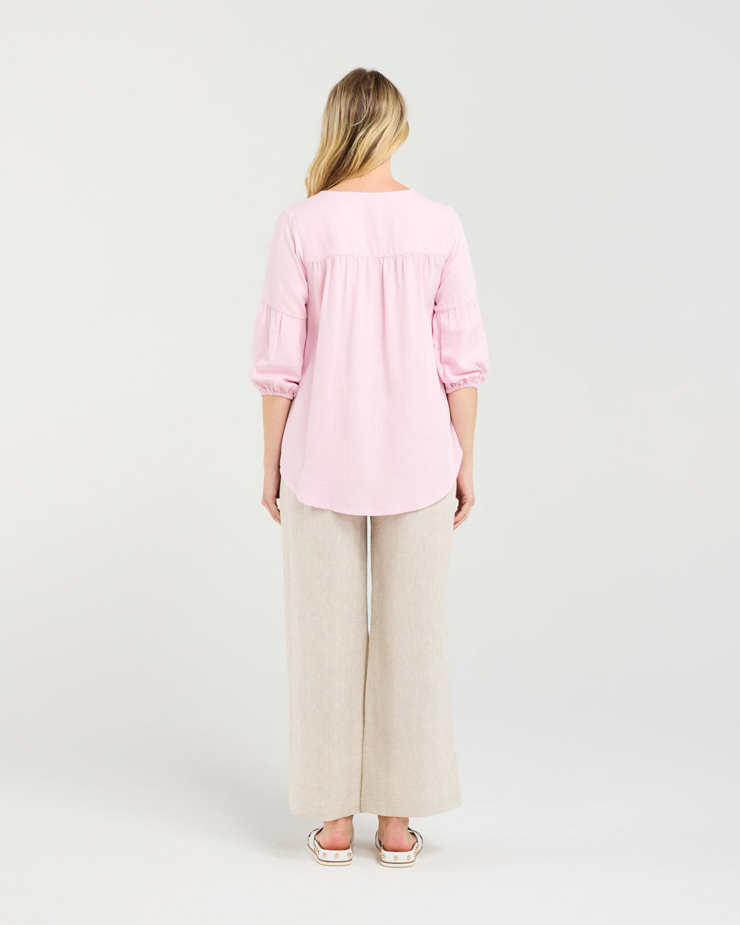 Angelie V Pleat Top