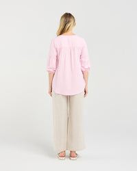 Angelie V Pleat Top