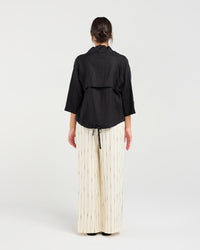 Victoria Zip Front Jacket - Gold zip