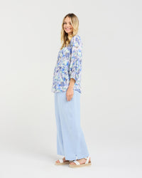 Celine Gathered Sleeve Top