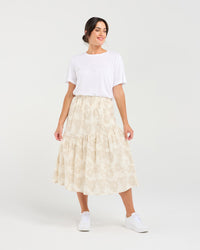 Harriette Gathered Seam Skirt