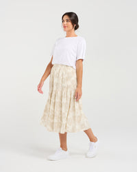 Harriette Gathered Seam Skirt