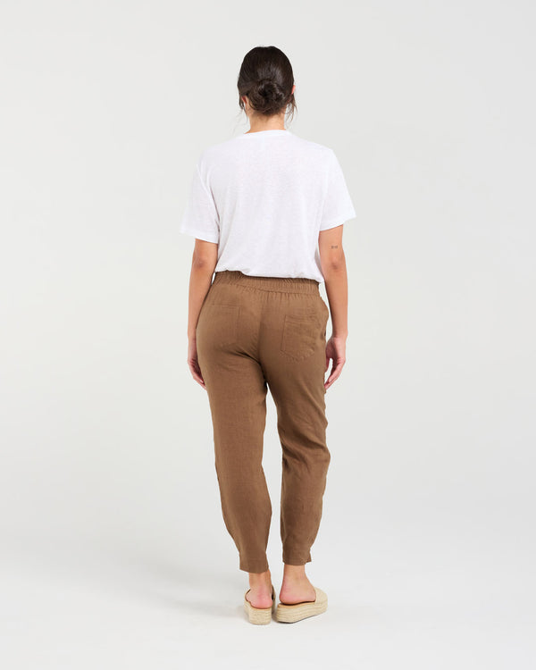 Carmen Gathered Front Hem Pant