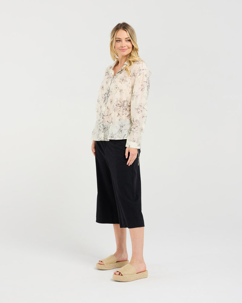 Josie Drawstring Side Shirt