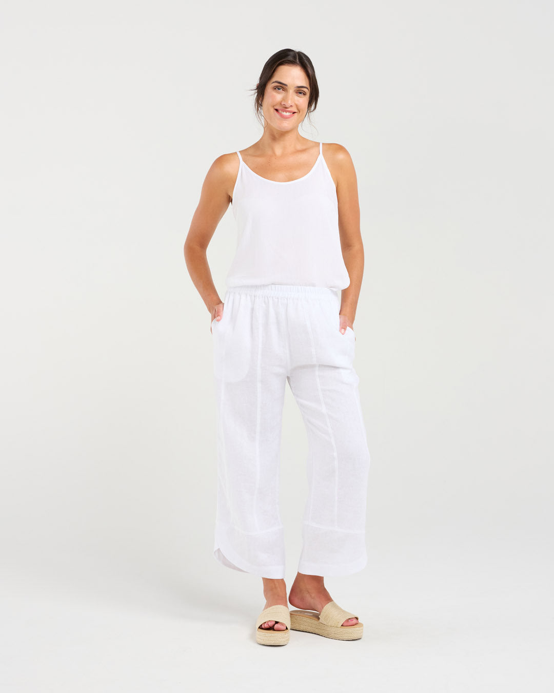 Arabella Petal Hem Pant