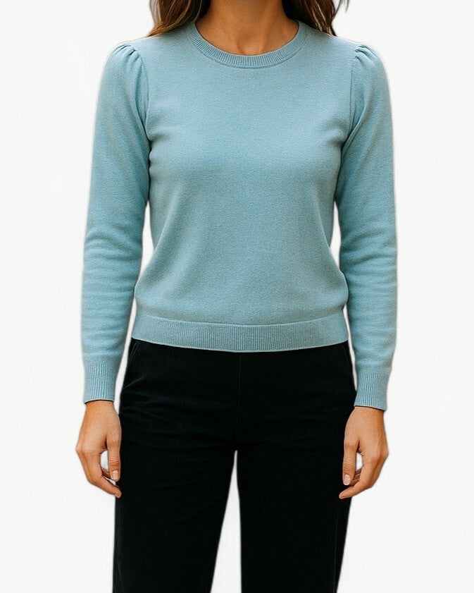 Astor Pleat Sleeve Knit